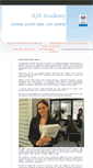 Mobile Screenshot of ajaacademy.com